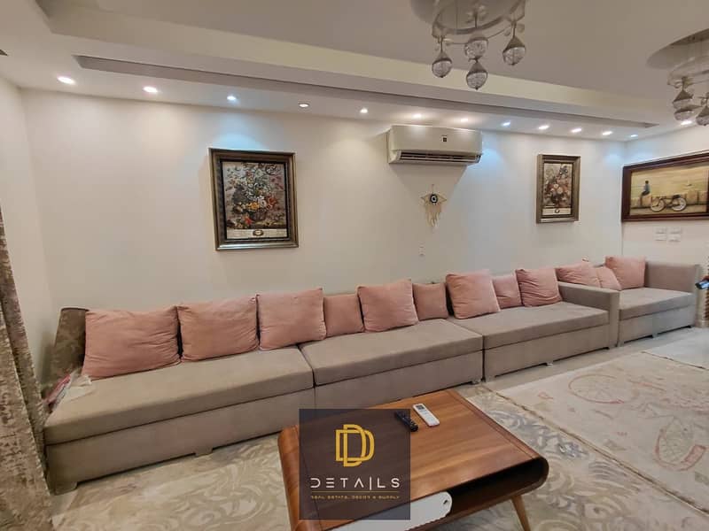 Fully Furnished Ground Floor Apartment with a Private Garden for Rent, featuring High-End Modern Finishes and Furniture, Fully Air-Conditioned, locate – pohled 4