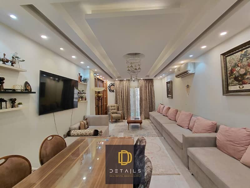 Fully Furnished Ground Floor Apartment with a Private Garden for Rent, featuring High-End Modern Finishes and Furniture, Fully Air-Conditioned, locate – pohled 6