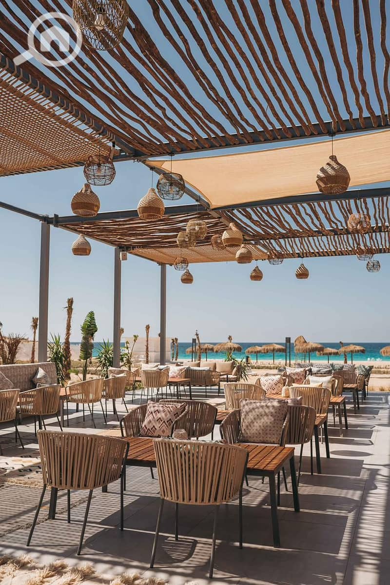 Serviced cabins RTM, Fully finished, first Row by the sea at Ras El Hekma, with 5% DP over 8 years of installment - Widok 4
