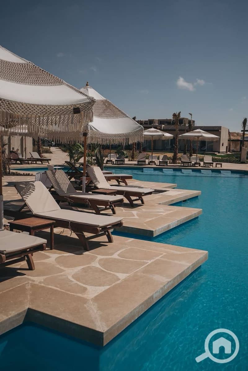Serviced cabins RTM, Fully finished, first Row by the sea at Ras El Hekma, with 5% DP over 8 years of installment - Widok 6