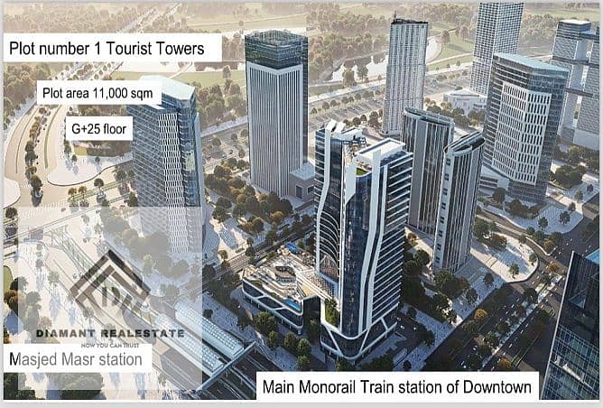 Office for sale Finished with AC's in Monorail Tower, at Special price, excellent location, and highest return on investment, Over 10Years equal – pohled 4