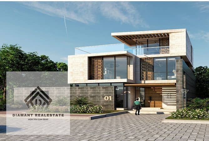 Villa for sale in New Cairo Ready for viewing now next to Katameya Heights and 5A Waterway, with installments Over 12Years at Special price - Widok 6