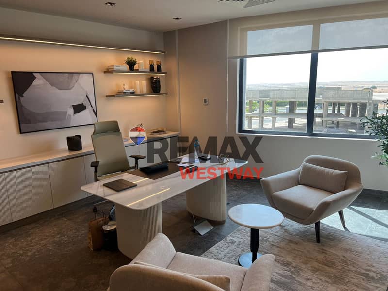 Office for rent in Portal Sodic Beverly Hills El Sheikh Zayed - Widok 5
