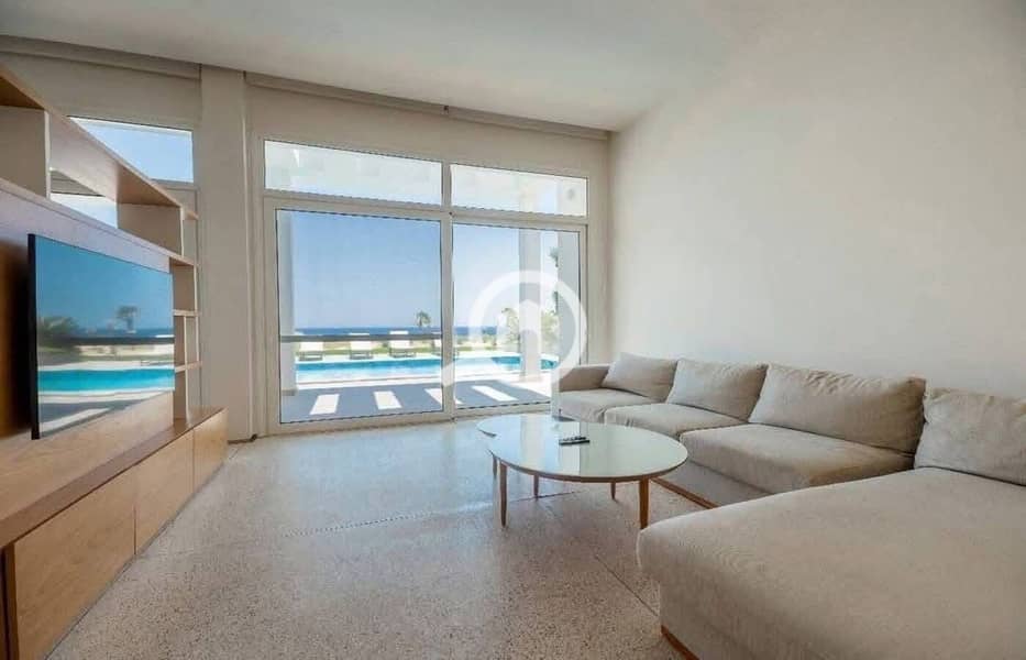 Fully Finished 3-Bedroom Chalet with Double Sea View for Sale in Solare - Ras El Hekma Location: Solare Compound, Ras El Hekma, North Coast - Widok 3