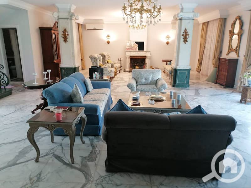 Villa for rent with swimming pool, fully furnished, Katameya Heights - Widok 5