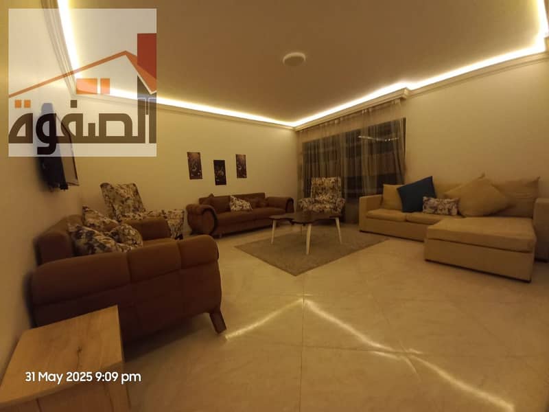 Furnished apartment for rent in Ashgar Durna compound, Zahraa Al-Maadi. A distinguished and upscale location, very close to Al-Saada Street and Carrefour and the Ring Road. - Widok 2