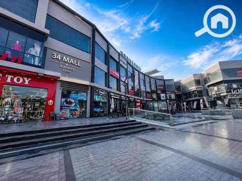 Shop 19, ground floor for rent next to 7 Stars Mall behind Al-Hamd Mosque in Fifth Settlement - Vista 3