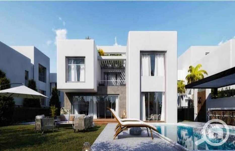 Fully Finished Townhouse for Sale with installments at Seazen Al Qamzi | Lagoon View | North Coast - Widok 2
