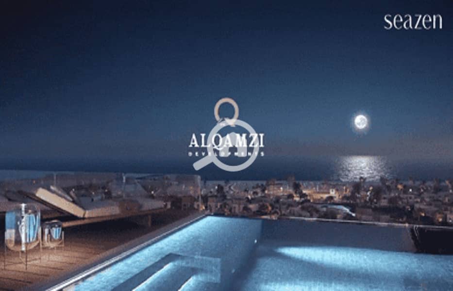 Fully Finished Townhouse for Sale with installments at Seazen Al Qamzi | Lagoon View | North Coast - Widok 3