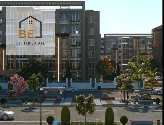 A half-finished apartment for sale in installments in Valencia Valley Compound - New Cairo - Widok 4
