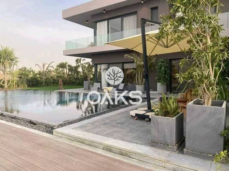 A distinctive, fully finished villa for sale by Hassan Allam in the heart of New Cairo, in a prime location near the Suez Road, next to Mountain View. - Widok 5