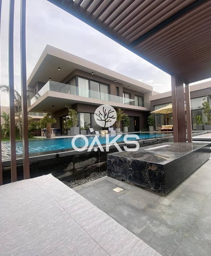 A distinctive, fully finished villa for sale by Hassan Allam in the heart of New Cairo, in a prime location near the Suez Road, next to Mountain View. - Widok 6
