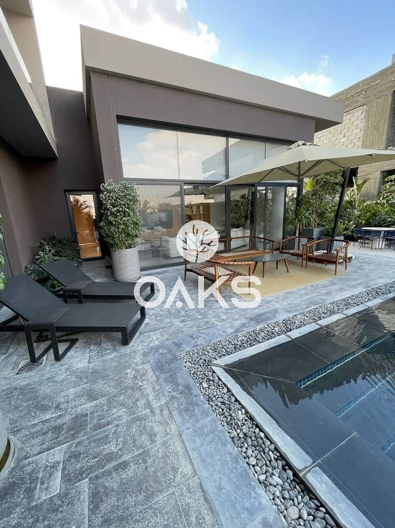 A distinctive, fully finished villa for sale by Hassan Allam in the heart of New Cairo, in a prime location near the Suez Road, next to Mountain View. - Więcej