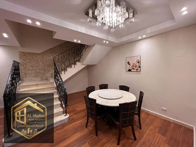 Villa for rent in Al Rehab, 225 sqm land, 190 sqm built-up, 4 bedrooms, 3 bathrooms, private finishes, move-in ready, all lease terms available. - Ansicht 4