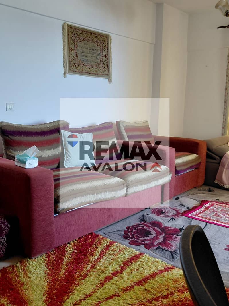 Fully Furnished Apartment for Rent in (Mostafa Kamel Investment Area) – First Row on the Sea - Widok 5