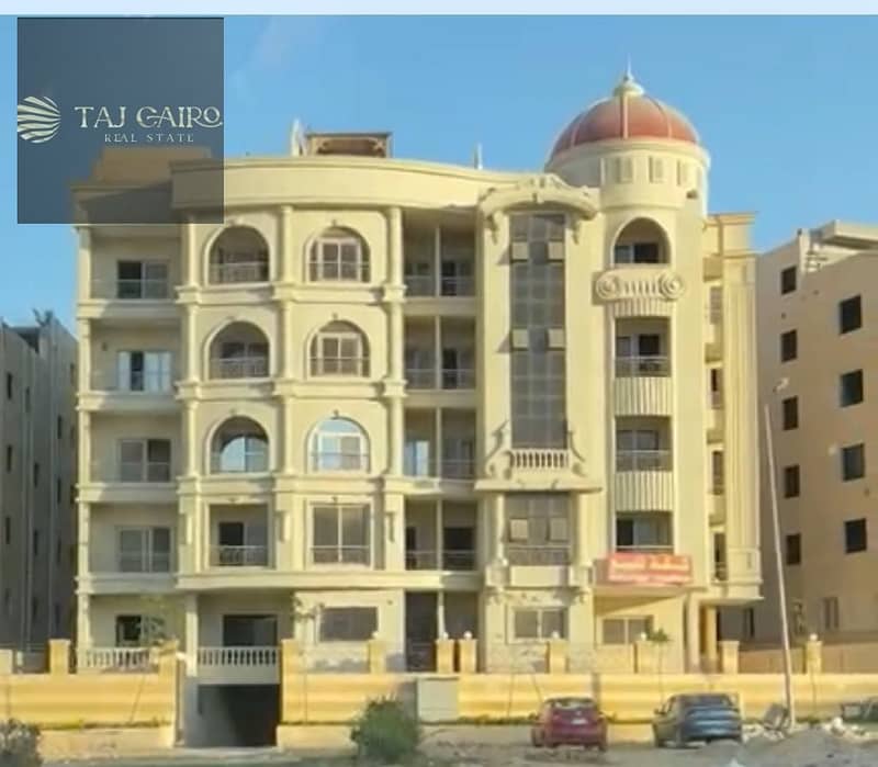 Apartment for sale in Al-Lotus: 168 sqm, featuring 3 bedrooms, 2 bathrooms, and a large north-facing reception area. Immediate delivery; - Ansicht 2