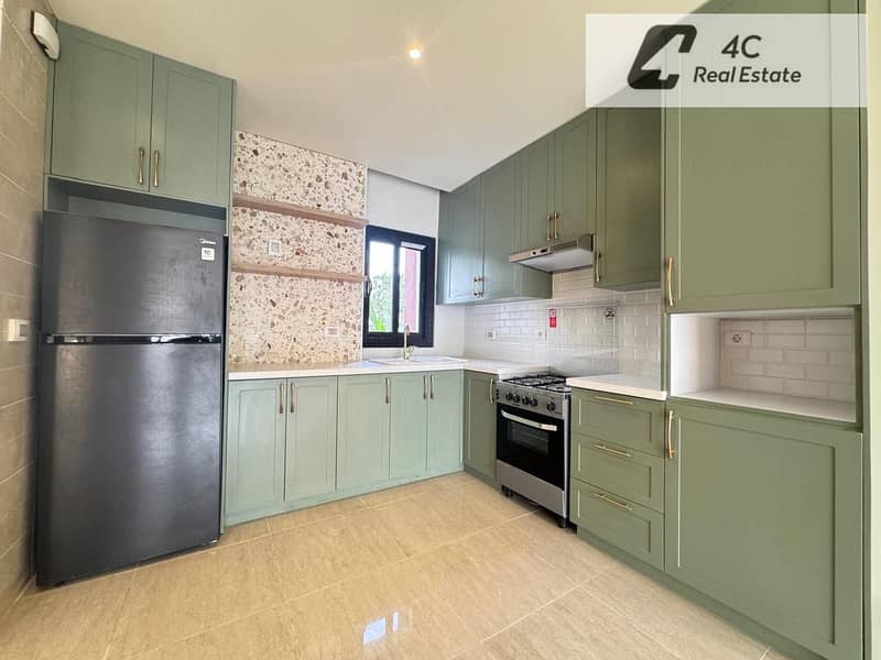 Corner townhouse for rent in Hyde Park, Fifth Settlement, fully finished with air conditioning, lowest monthly rent in the compound, open view - Widok 6