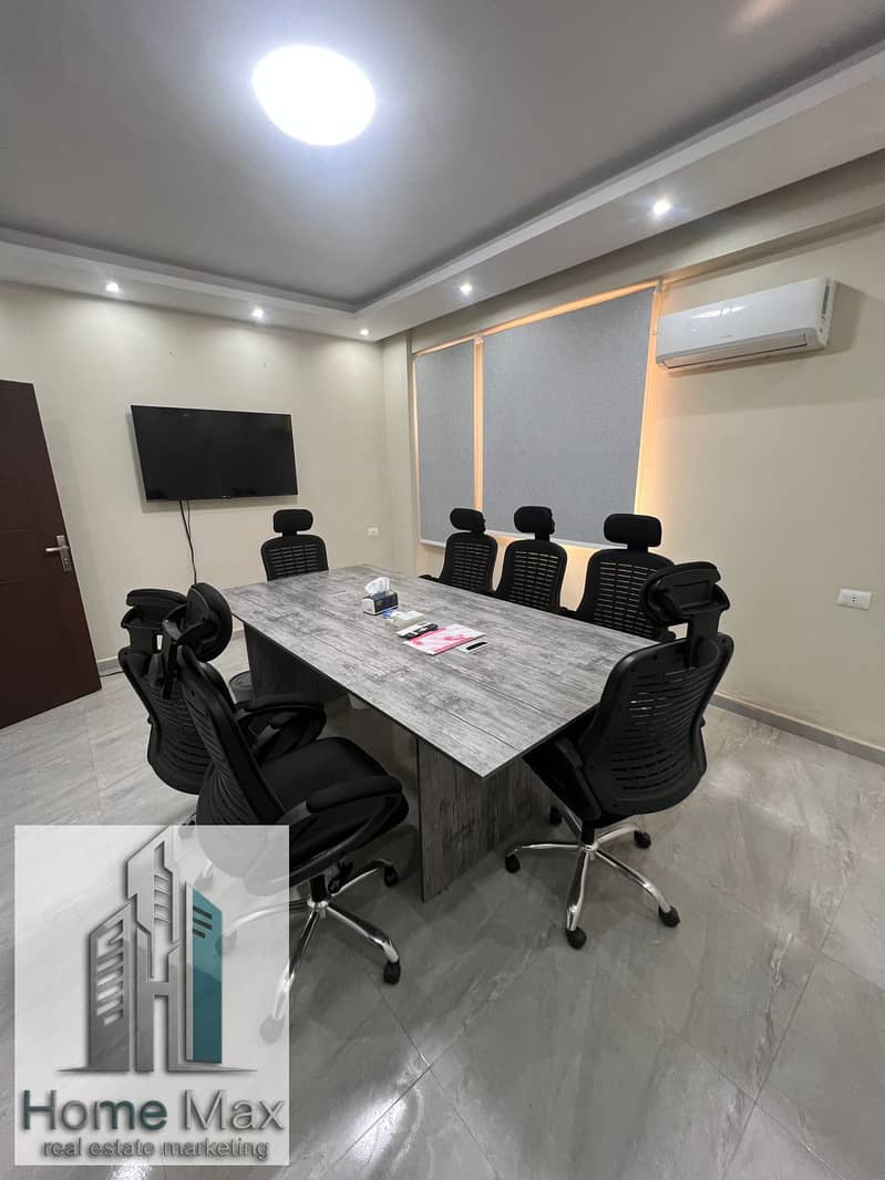 Furnished administrative headquarters for rent suitable for all companies and administrative offices in Sheikh Zayed. - Widok 3