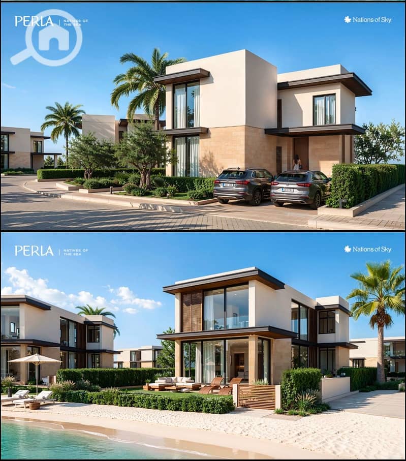 Single-story villa 375 sq m for sale beachfront in Perla North Coast Village by Nations of Sky - Ansicht 3