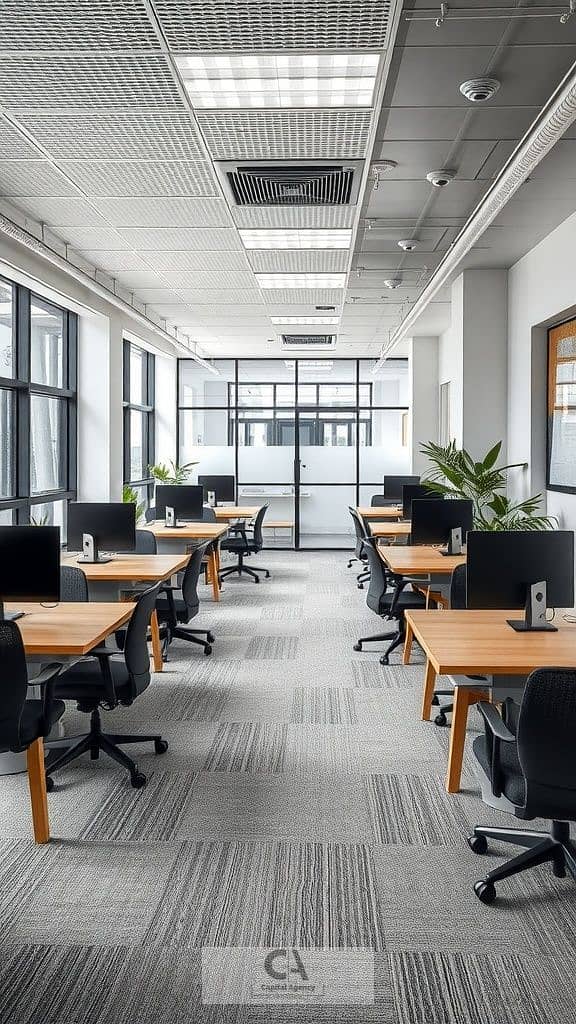 Administrative office for rent, 135 sq m, in EDNC, near the American University - finished with air conditioning - Fifth Settlement - Vista 2
