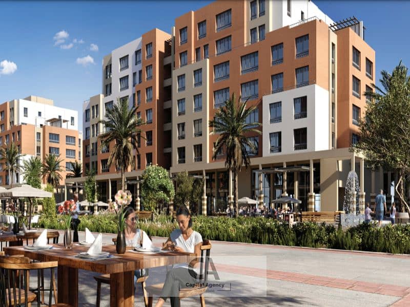 Fully finished apartment for sale ready to move in the New Administrative Capital overlooking the iconic tower directly in Al Maqsad Compound - Mynd 6