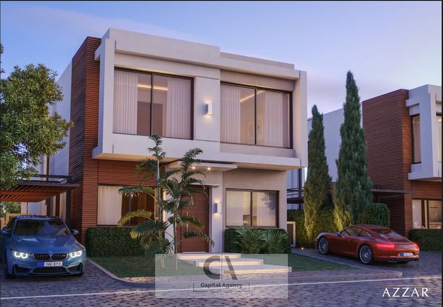 Apartment for sale in the heart of Fifth Settlement with a 5% down payment and installments over 10 years in Azzar - Prime Location - Więcej