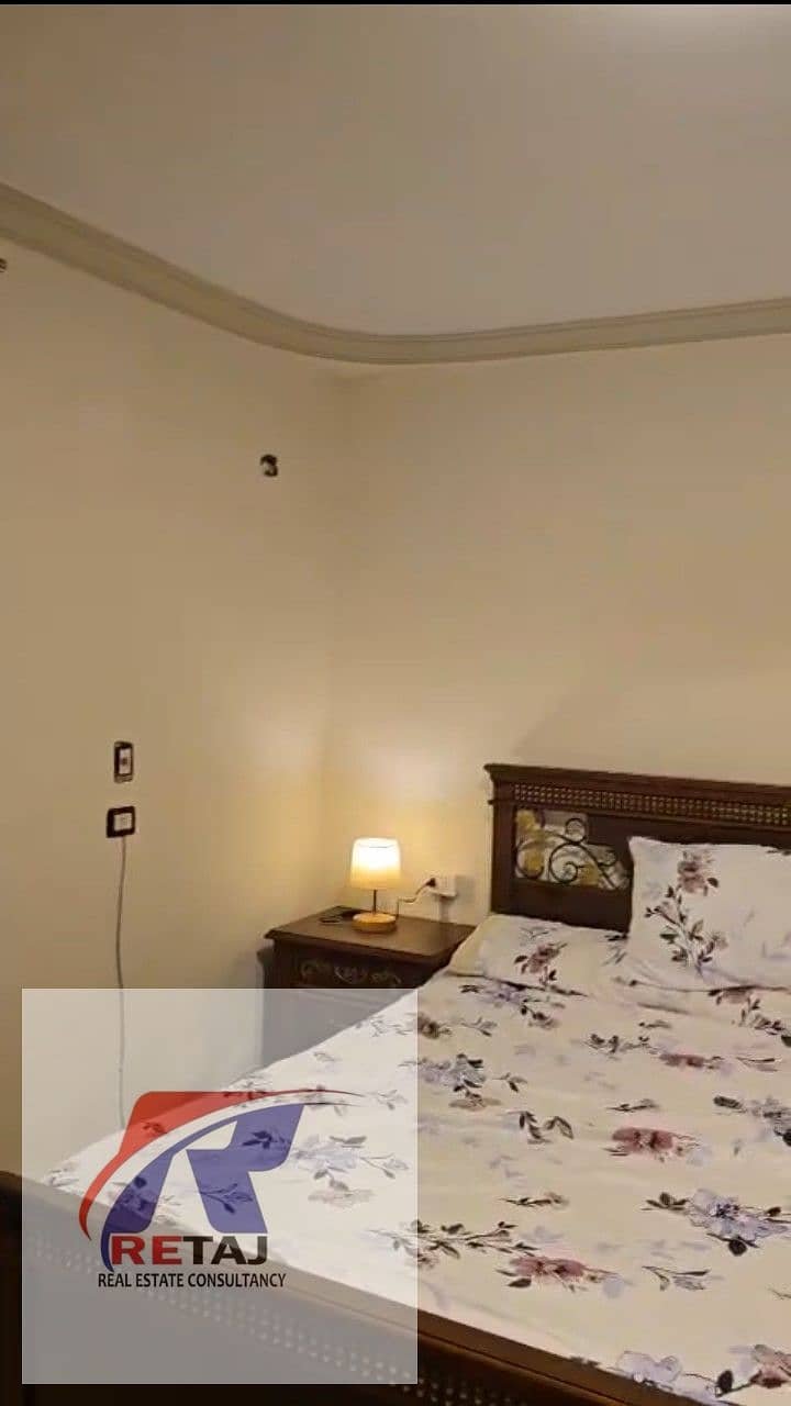 Distinctive apartment for sale - Built in 2015 - 145 square meters - Sold furnished and with air conditioning - In a prime location in Al Waha - Nasr - Widok 3