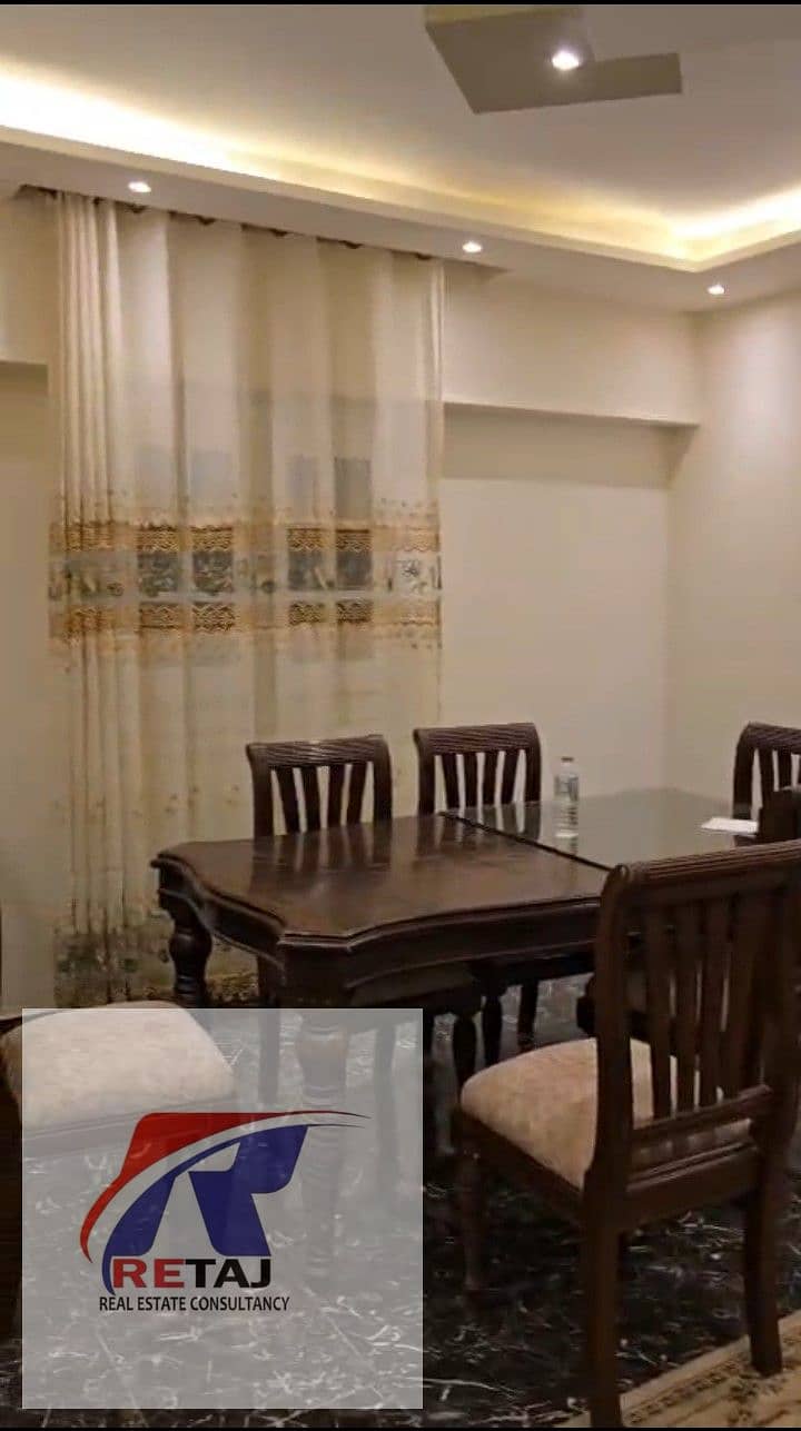 Distinctive apartment for sale - Built in 2015 - 145 square meters - Sold furnished and with air conditioning - In a prime location in Al Waha - Nasr - Widok 6