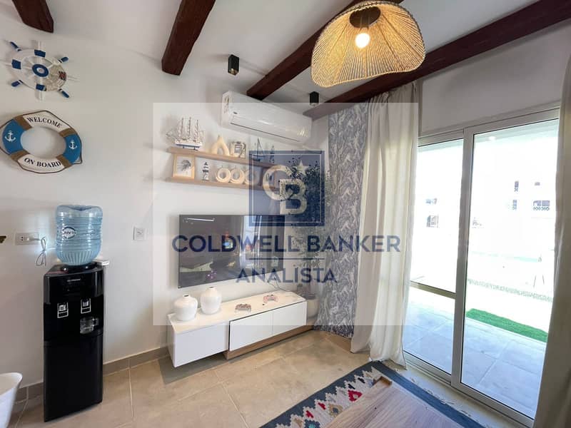 Ground Chalet for Rent in Mountain View Ras El Hekma – Private Garden – Direct Pool View - Widok 5