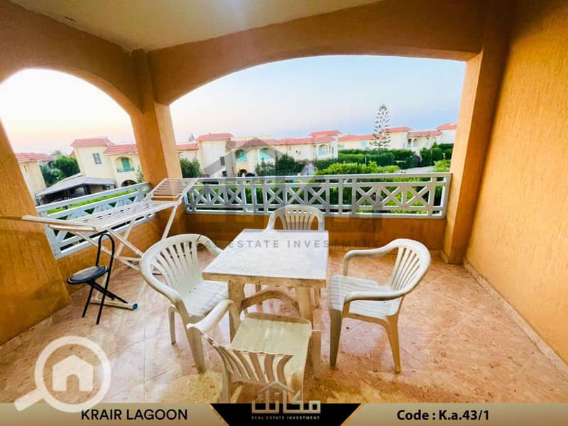 Chalet for rent in Krir Lagoon Village with a direct sea view - Widok 4