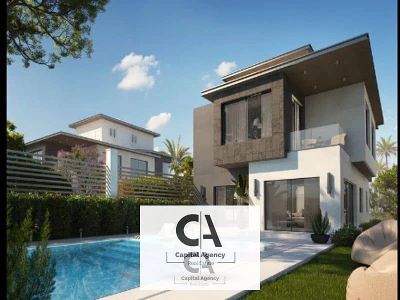 Apartment for sale in Creek Town Compound, directly in front of Rehab, in the Fifth Settlement | 10% down payment only | 20% cash discount - Mehr