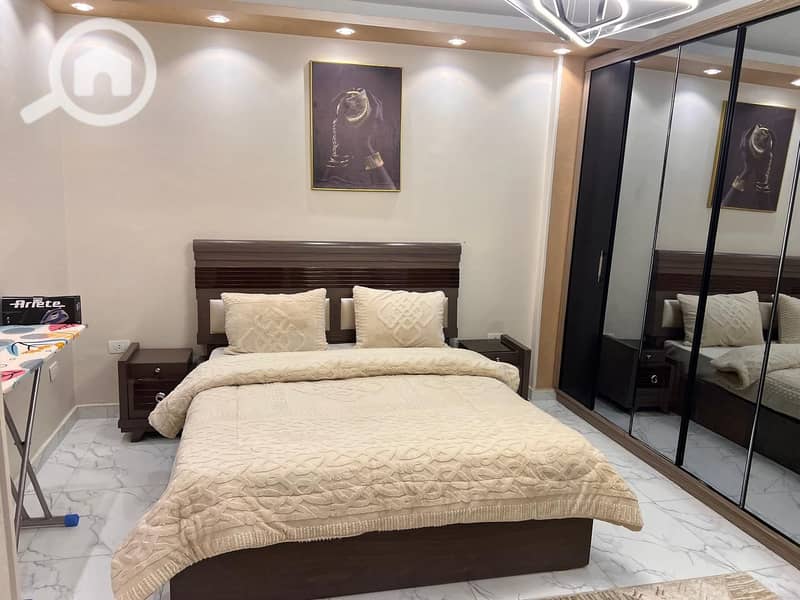 First occupancy hotel apartment – 3 rooms and 2 bathrooms – Abdul Hakim Al-Rifai Street – Special price - Mehr
