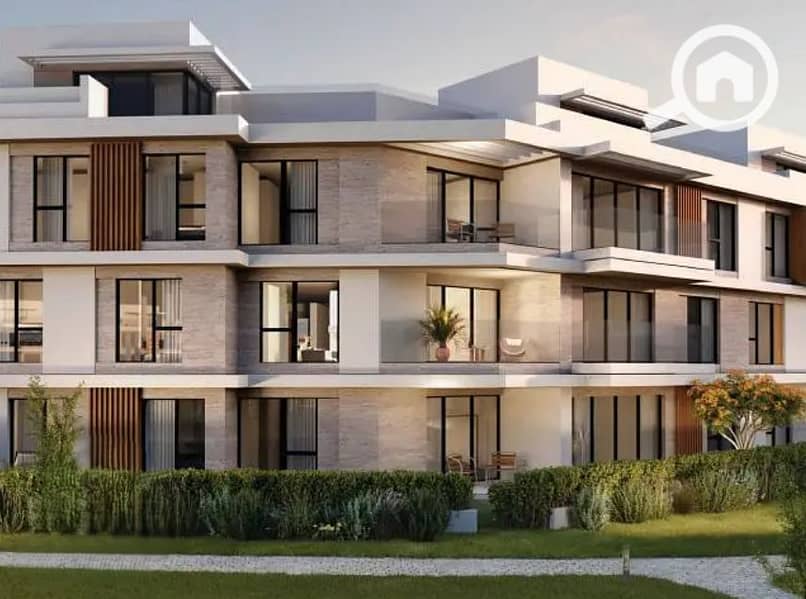 Fully finished apartment with a private garden and air conditioning for sale in Sheikh Zayed by SODIC, in The Estates Residences Compound - Ansicht 2