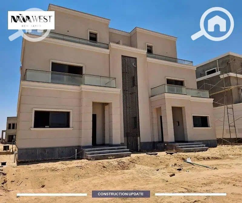 Twin House for Sale in Naia West, New Zayed | Fully Finished | Prime Location | Contemporary Design - Widok 4
