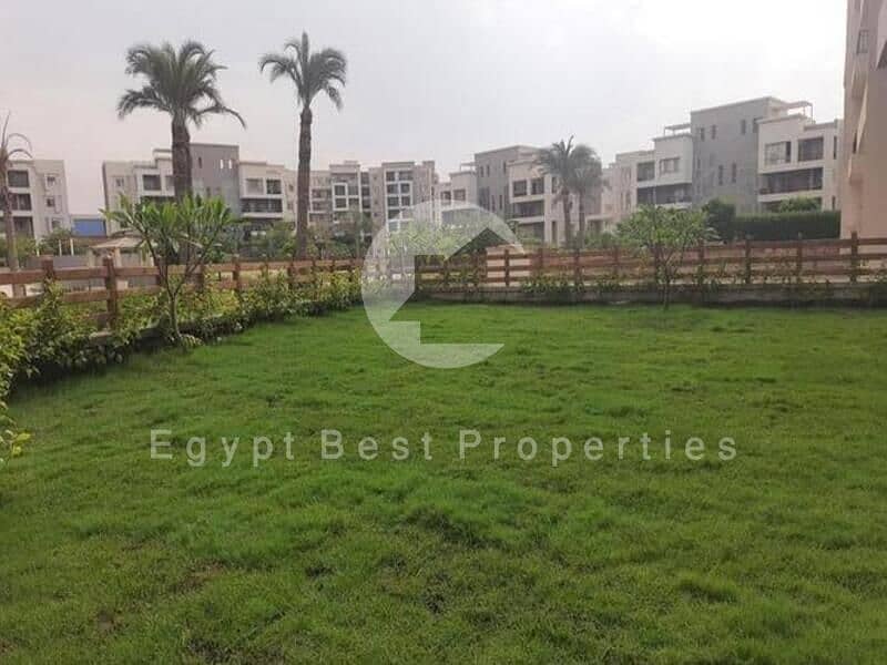 Prime location ground apartment with garden for sale in Cairo festival city compound 5th settlement new cairo - Widok 5