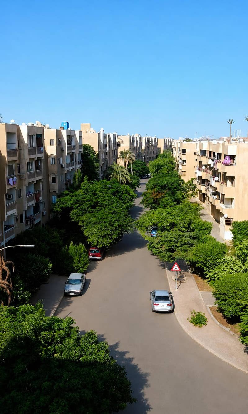 شقة للبيع افضل احياء ٦اكتوبر الحى السابع بحرى فيو مفتوح ١٢١ متر - Widok 3