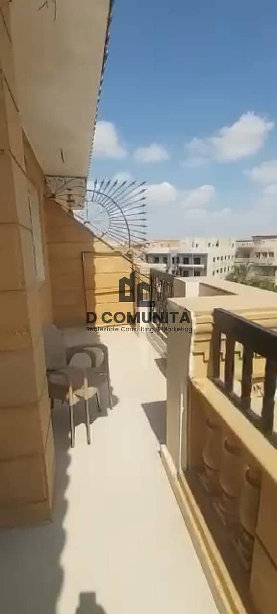 A residential apartment for rent in the most prestigious areas of Al-Banafsaj 12 in the Fifth Settlement - Third floor with a new elevator, completely insulated against moisture and water. - Mehr