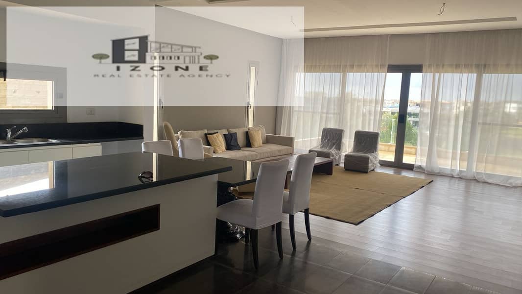 Fully Furnished Penthouse for Rent – Katameya Dunes New Cairo – 250sqm – 3 Bedrooms – 3 Bathrooms - Widok 2