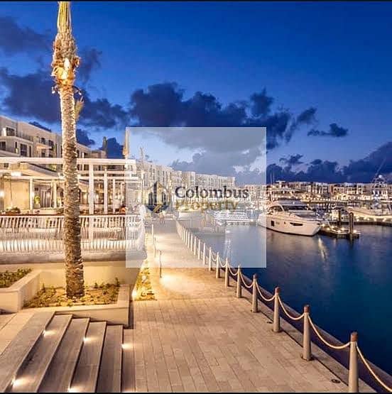 Two-bedroom apartment for sale in Marassi, North Coast, with a view of the swimming pool and marina—priced below market value. - Widok 4