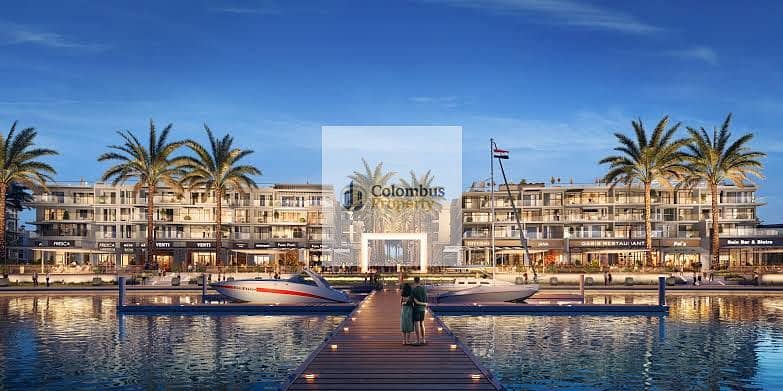 Two-bedroom apartment for sale in Marassi, North Coast, with a view of the swimming pool and marina—priced below market value. - Widok 6