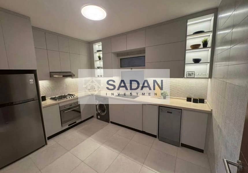 Apartment with a private garden, 30% discount and installments available in Wadi Degla, in a prime location and practical design --------------------- - Widok 6