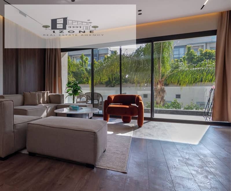 Fully Furnished Apartment for Rent – Lake View Residence New Cairo – 155sqm – 2 Bedrooms – 1 Bathroom - Ansicht 5