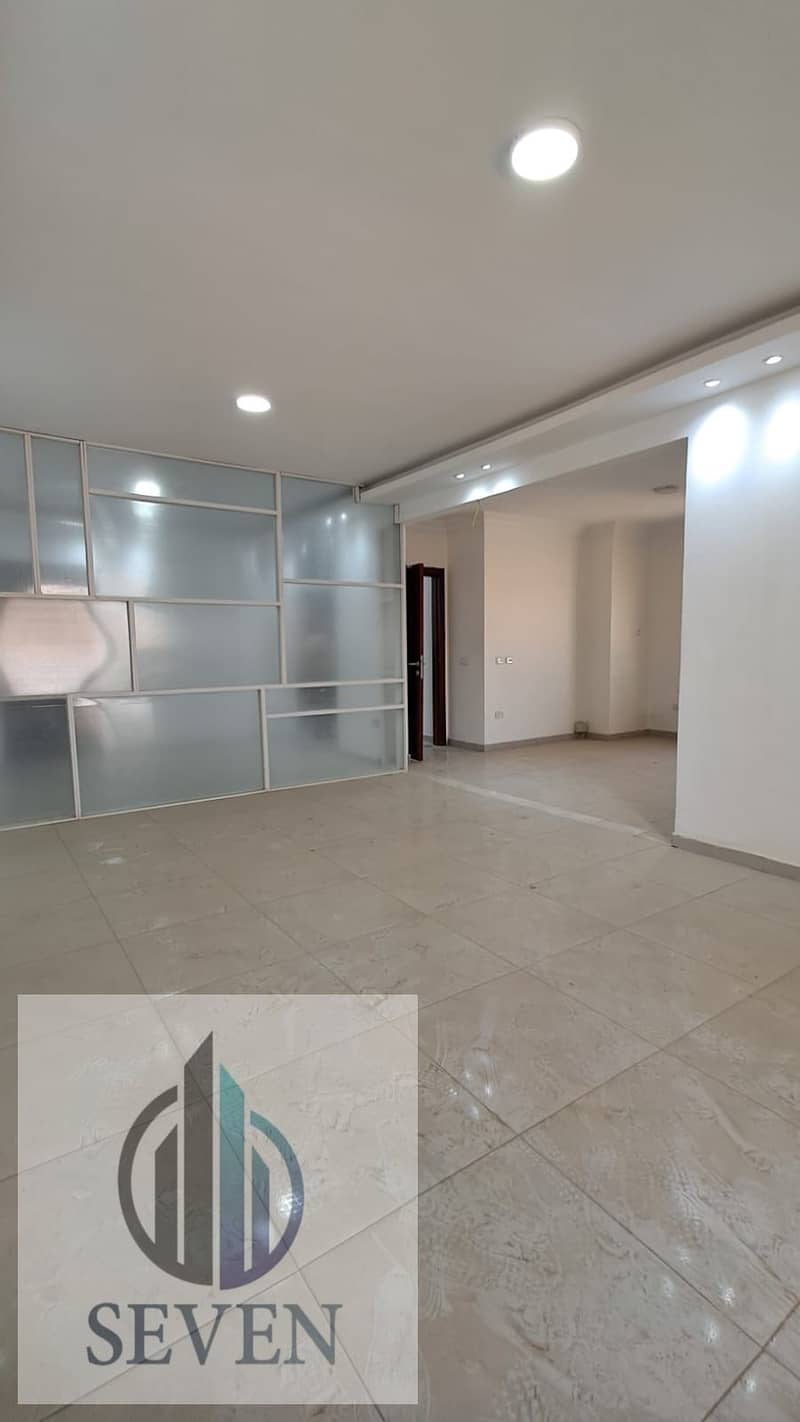 Administrative headquarters office 'Ultra Modern' 180 m² for rent, with a front panorama on Carrefour main street, Zahraa El Maadi, near the ring road - Bild 5