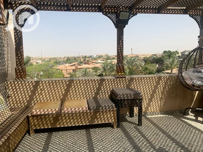 Fully Furnished Rooftop Apartment for Rent in Al Nakheel Compound - Ansicht 2