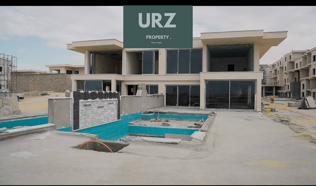 soul 5BR standalone villa first row on the sea in Ras El Hekma Ready in 6 months finished with ACs. Near Silver Sands Marsa Baghush . - Ansicht 4