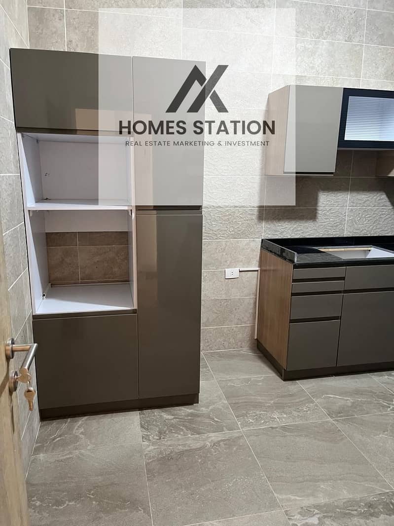 Finished Apartment with Garden for Rent in Fifth Square, New Cairo - Widok 5