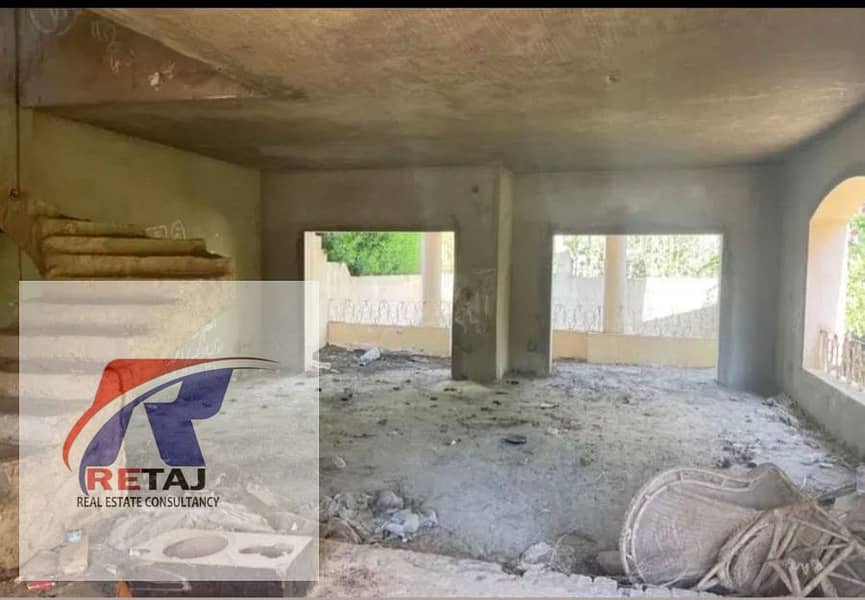 Twin house for sale in Golden Heights 1 Compound, in front of Gate 9, Al Rehab, First Settlement. - Unit Type: Twin House - Unit Category: For Sale - - Widok 3