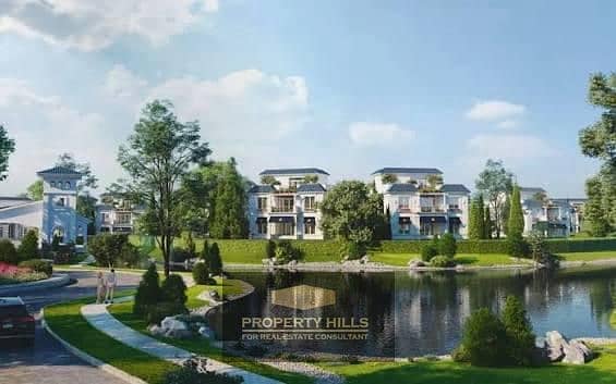 A bargain apartment for imminent delivery in Golden Square, Fifth Settlement, in front of Hyde Park, New Cairo - Aanzicht 5