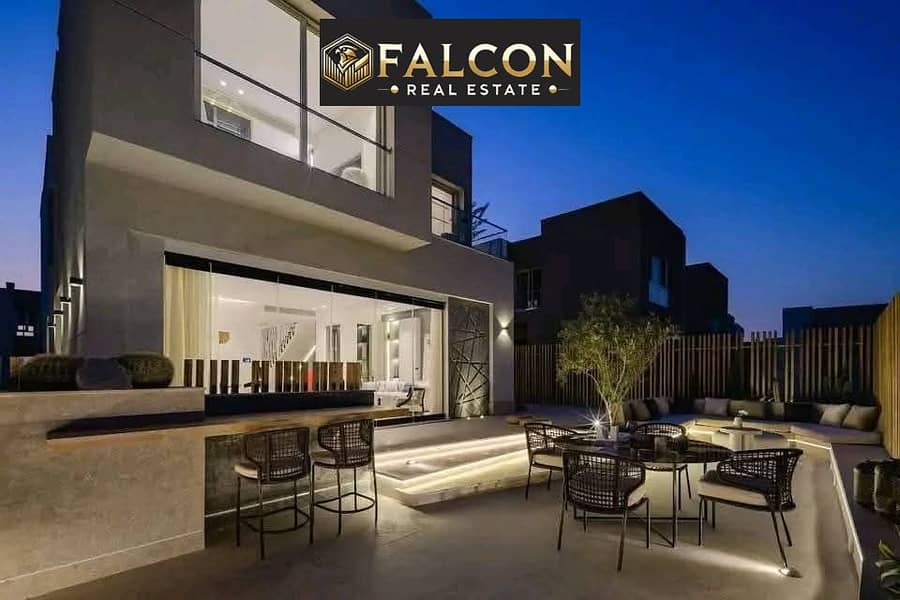 Stadnlone for sale in New Cairo prime location overlooking landscaping and lakes view – pohled 5