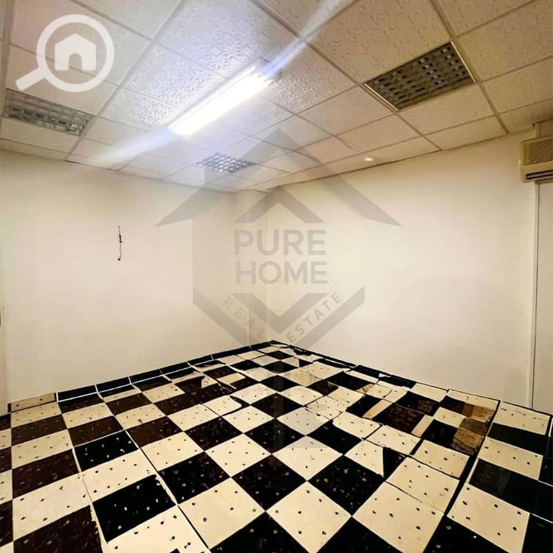Licensed administrative office for sale, 225 square meters, in Loran, off Shaarawy Street, between the tram and the sea. 7,000,000 EGP installments av - View 6